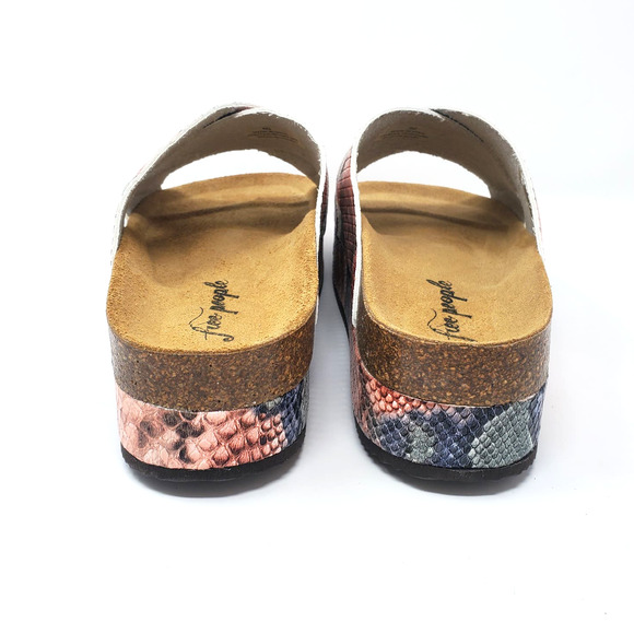 Free People Multicolor Snake Print Sandals - Picture 6 of 9